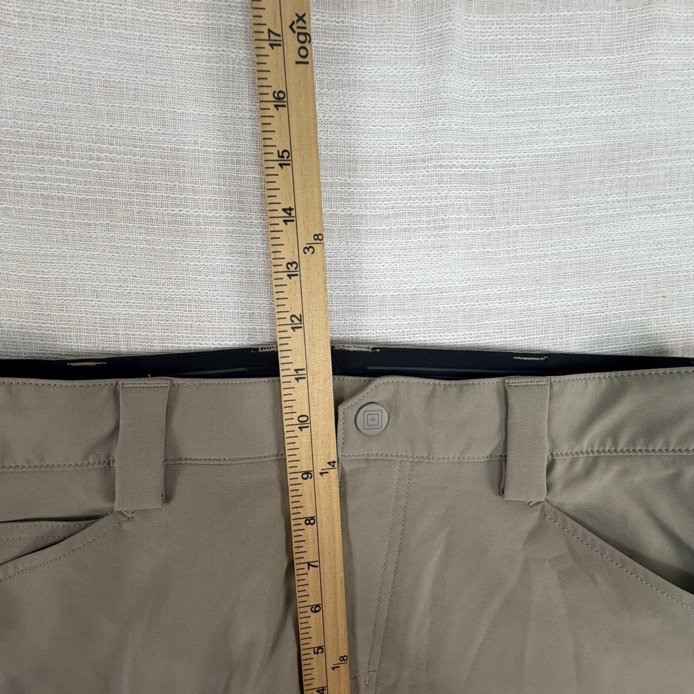 5.11 Tactical Bravo 2.0 Men's Pants Sz 34x34 Khaki Tan Performance Tech Stretch - Picture 6 of 9